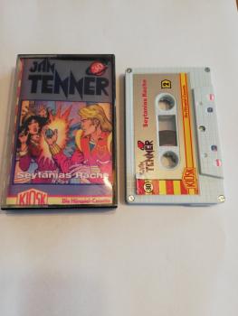 Jan Tenner Folge 30 Seytanias Rache 5-fach Silber geschraubt Weiß mit Silbernen Aufkleber 4.27730 CD Kiosk(Kopiertes Cover, Cover Seite 1 Fehlt, Cover Seite 2 beschädigt)
